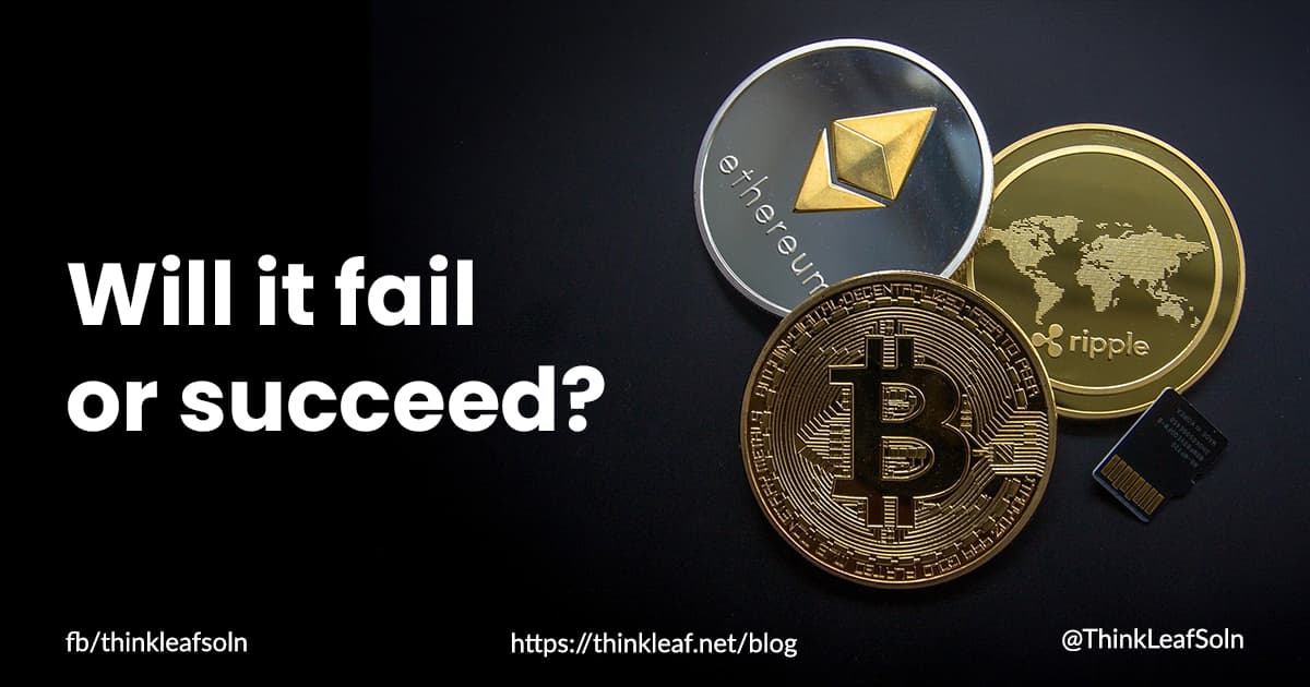 crypto currency will fail