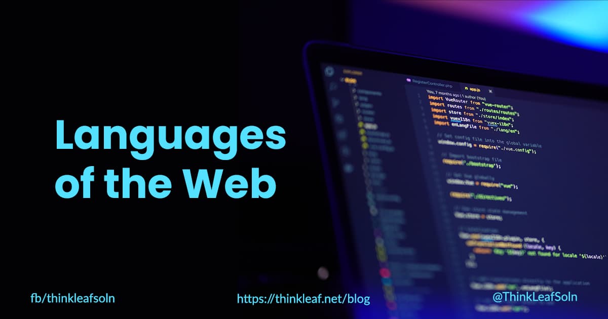 Languages of the Web