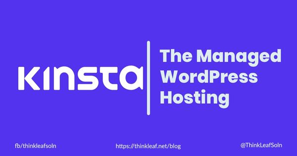 Kinsta managed hosting for wordpress